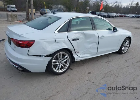 2021 Audi A4 Premium 45 Tfsi S Line Quattro S Tronic from USA, damaged, VIN WAUDAAF47MN007550